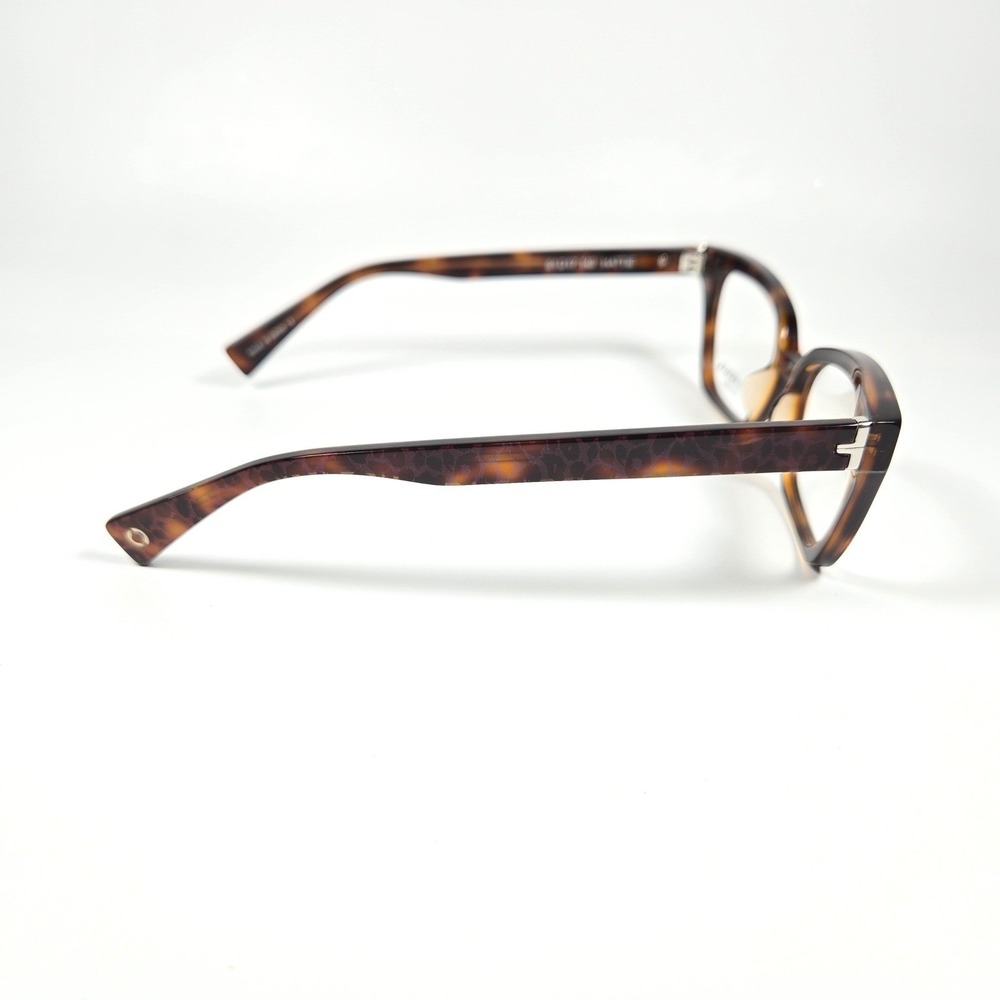 NEW David Spencer Eyewear HATTIE Tortoise Full Rim Cat Eye glasses Frames - Picture 5 of 10